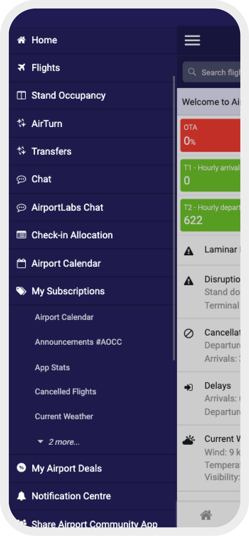 Airport Community App